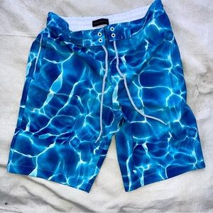 Aeropostale Men’s Boardshorts/Swim Color: Water | Size: M | Cool Looking